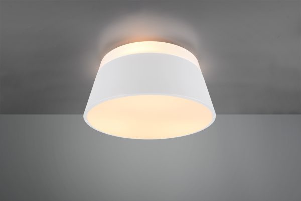 Plafondlamp Trio Leuchten Baroness wit