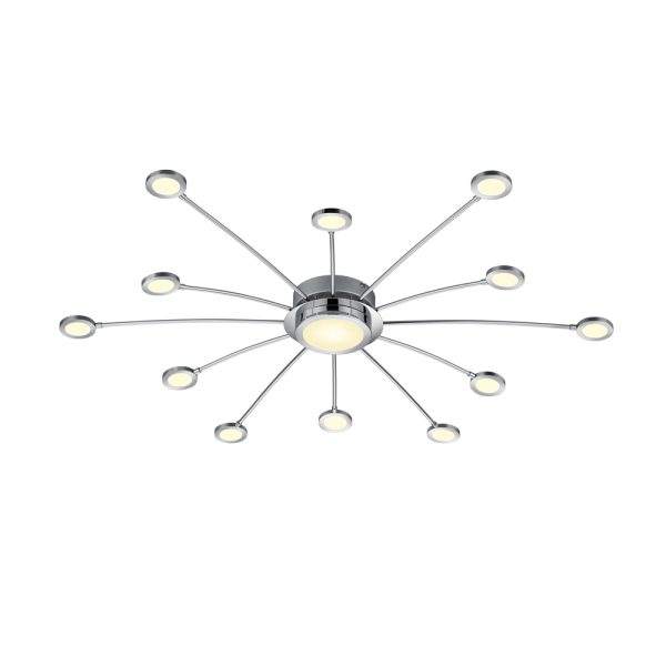 Plafondlamp Trio Leuchten Bodrum chroom - Image 2