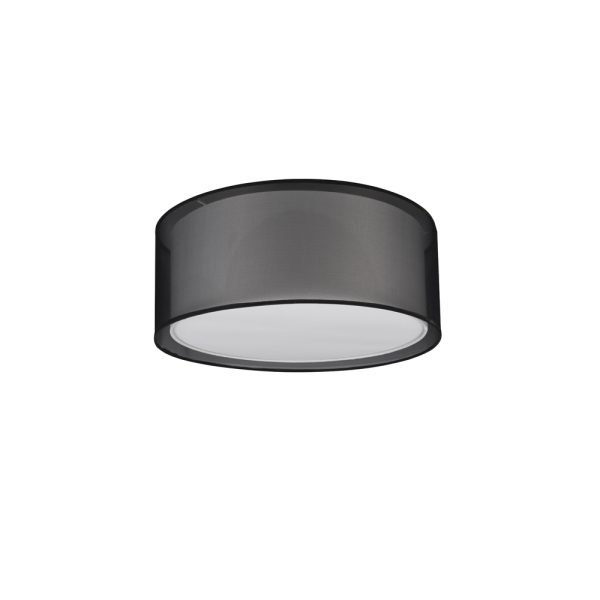 Plafondlamp Trio Leuchten Burton zwart - Image 3