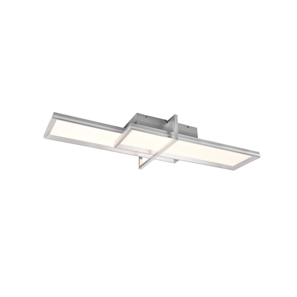 Plafondlamp Trio Leuchten Charleston aluminium - Image 2