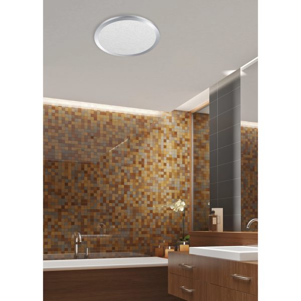 Plafondlamp Trio Leuchten Cinzia chroom