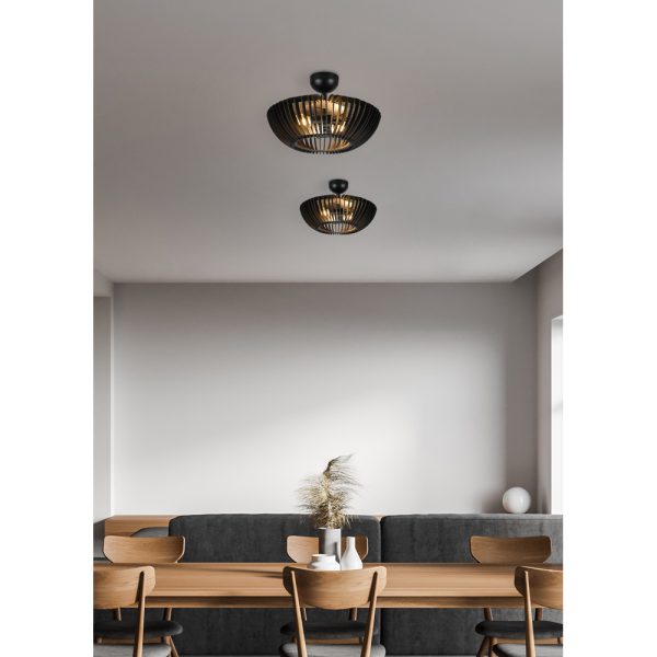 Plafondlamp Trio Leuchten Colino zwart
