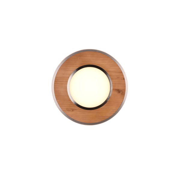 Plafondlamp Trio Leuchten Deacon hout