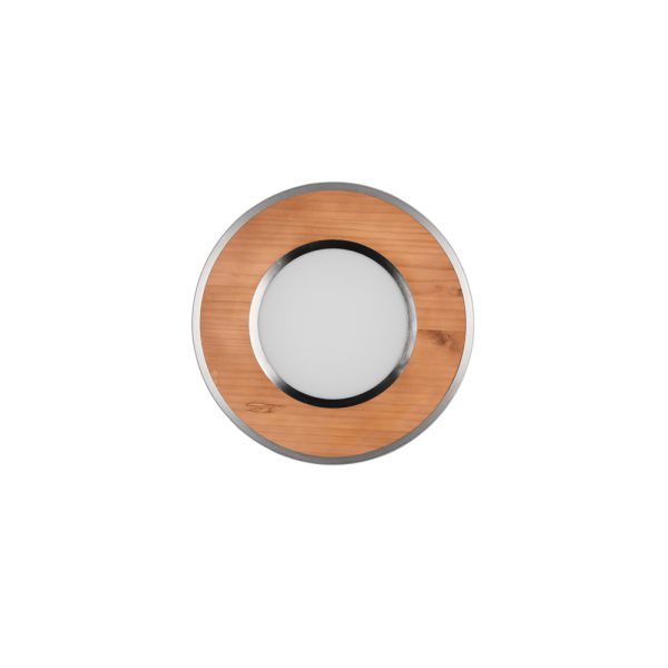 Plafondlamp Trio Leuchten Deacon hout - Image 3