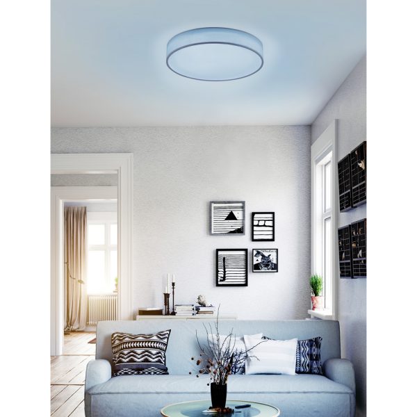 Plafondlamp Trio Leuchten Diamo wit - Image 5
