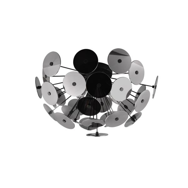 Plafondlamp Trio Leuchten Discalgo zwart