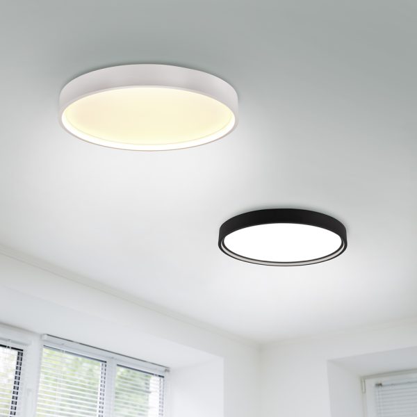 Plafondlamp Trio Leuchten Doha wit