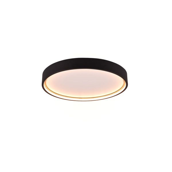 Plafondlamp Trio Leuchten Doha zwart - Image 2