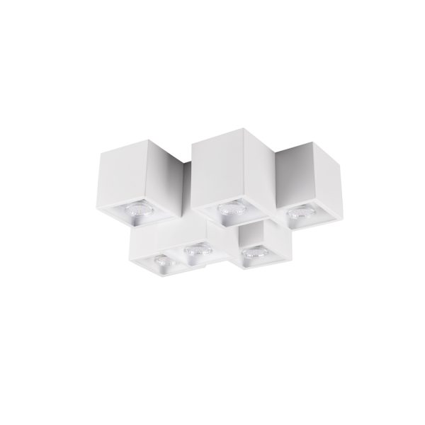 Plafondlamp Trio Leuchten Fernando wit - Image 2