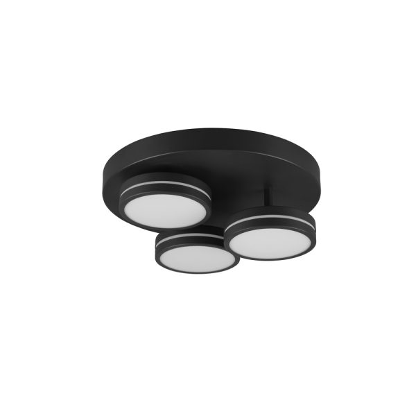 Plafondlamp Trio Leuchten Franklin antraciet - Image 3