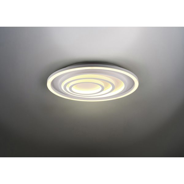 Plafondlamp Trio Leuchten Kagawa wit