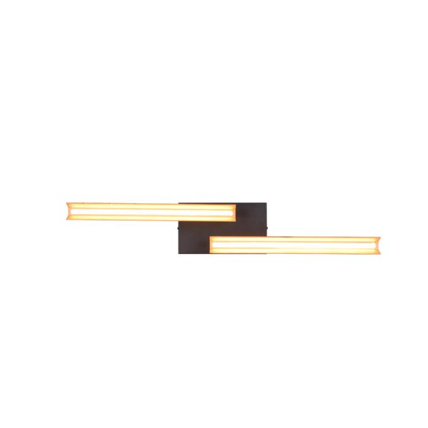 Plafondlamp Trio Leuchten Kerala zwart - Afbeelding 3