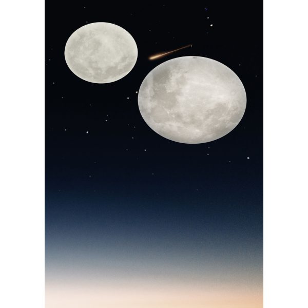 Plafondlamp Trio Leuchten Lunar wit