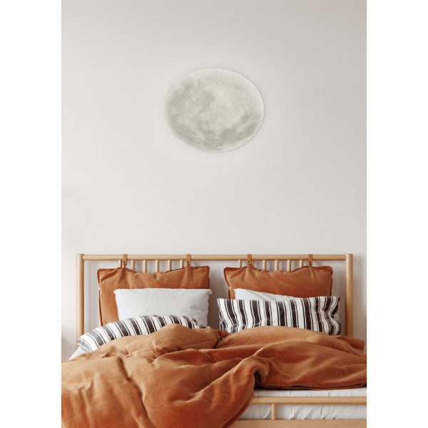 Plafondlamp Trio Leuchten Lunar wit - Image 7