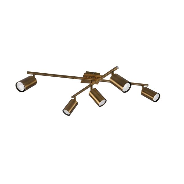 Plafondlamp Trio Leuchten Marley oud brons - Image 2