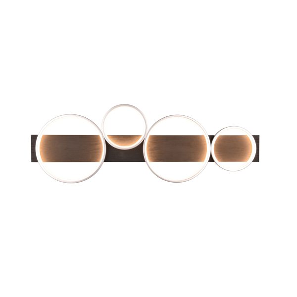 Plafondlamp Trio Leuchten Medera zilver