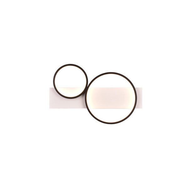 Plafondlamp Trio Leuchten Medera zwart