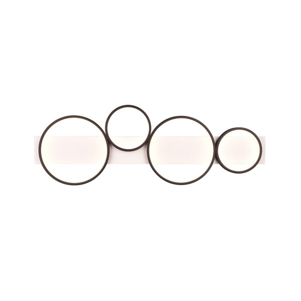 Plafondlamp Trio Leuchten Medera zwart - Image 4