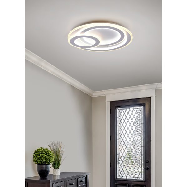 Plafondlamp Trio Leuchten Mita wit