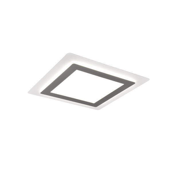Plafondlamp Trio Leuchten Morgan nikkel