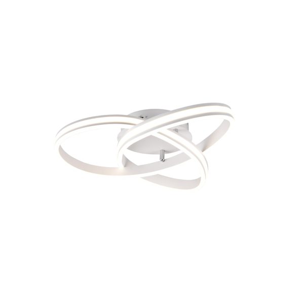 Plafondlamp Trio Leuchten Nuria wit