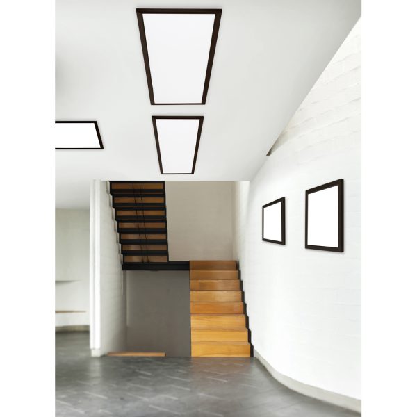 Plafondlamp Trio Leuchten Phoenix zwart