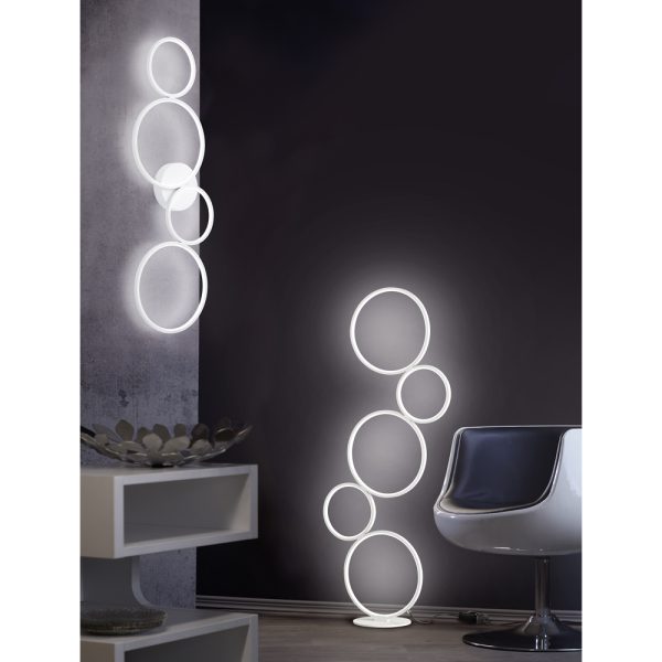 Plafondlamp Trio Leuchten Rondo wit - Image 5