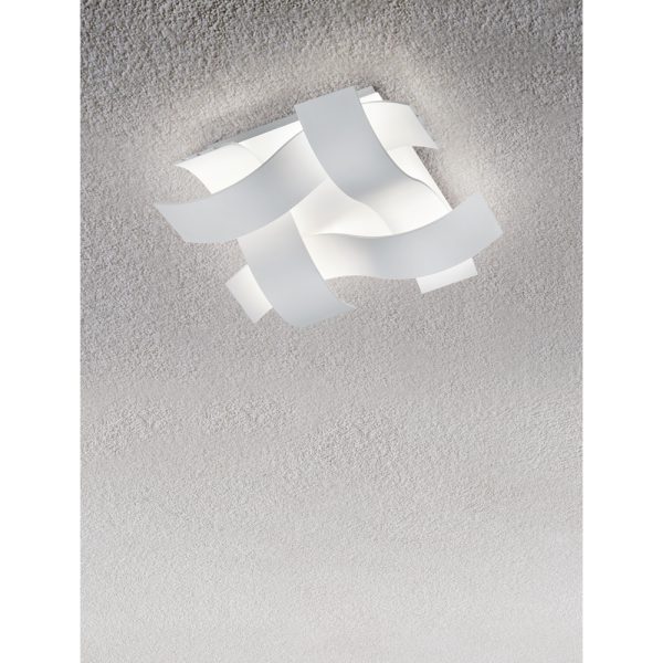 Plafondlamp Trio Leuchten Ruby wit