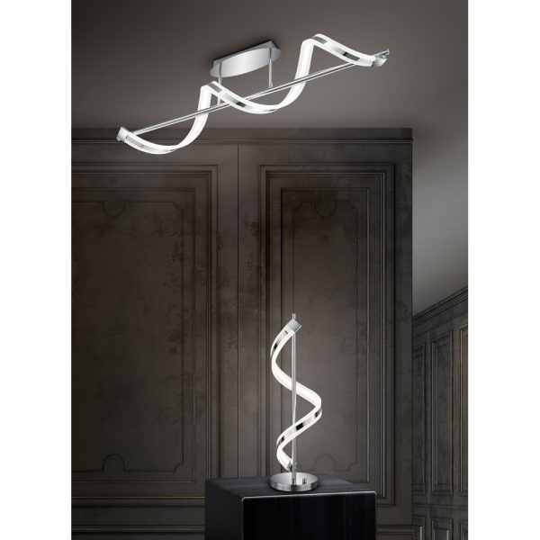 Plafondlamp Trio Leuchten Sydney chroom