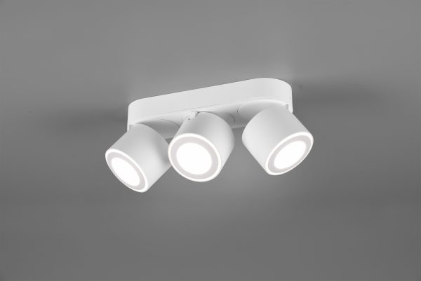Plafondlamp Trio Leuchten Taurus wit - Image 2