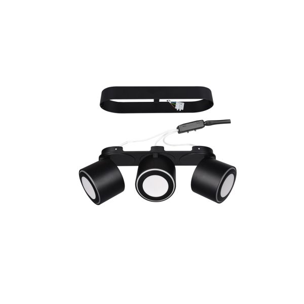 Plafondlamp Trio Leuchten Taurus zwart - Image 5