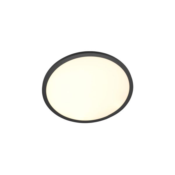 Plafondlamp Trio Leuchten Tray zwart - Image 3
