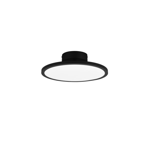 Plafondlamp Trio Leuchten Tray zwart - Image 4