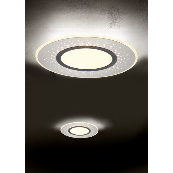 Plafondlamp Trio Leuchten Verus nikkel