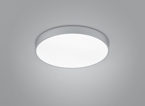 Plafondlamp Trio Leuchten Waco zilver