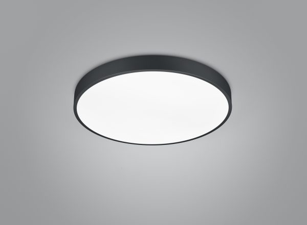 Plafondlamp Trio Leuchten Waco zwart