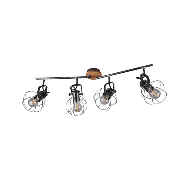 Spot Trio Leuchten Madras  zilver - Image 2