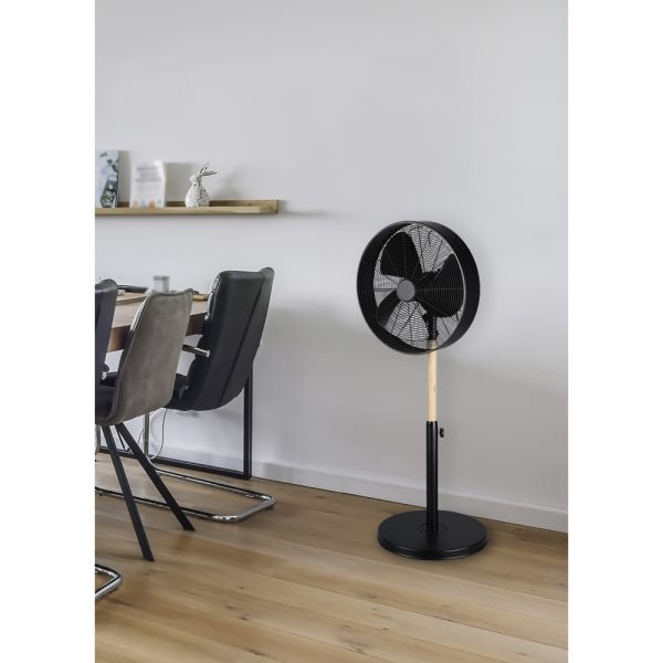 Ventilator Reality Viking zwart