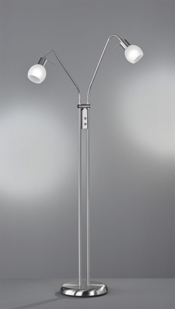 Vloerlamp Reality Antibes nikkel