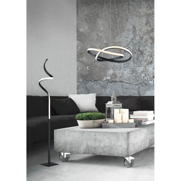 Vloerlamp Reality Course zwart