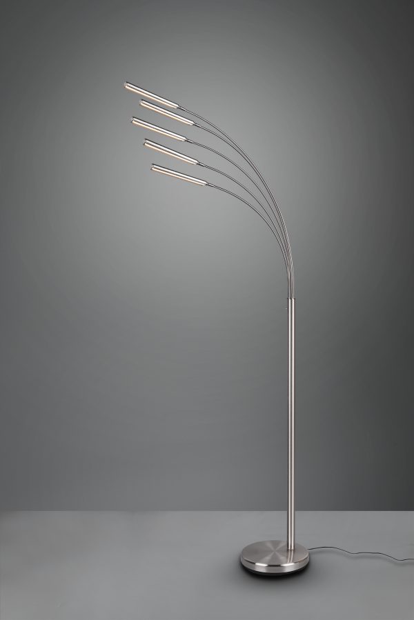 Vloerlamp Reality Reed nikkel - Image 2