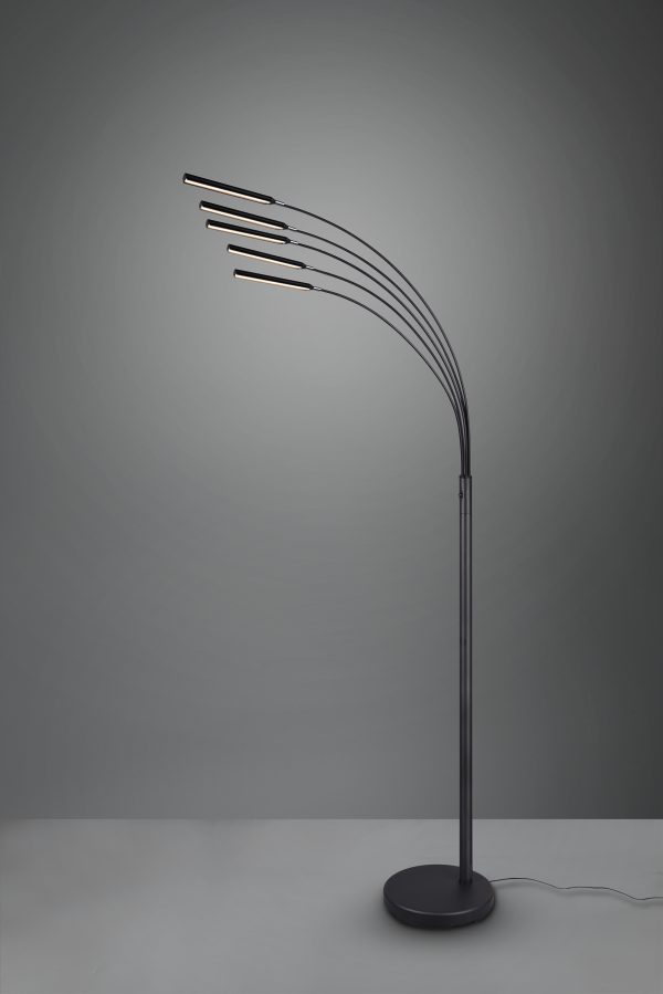 Vloerlamp Reality Reed zwart - Image 2