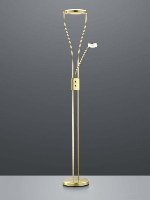 Vloerlamp Reality Rennes messing