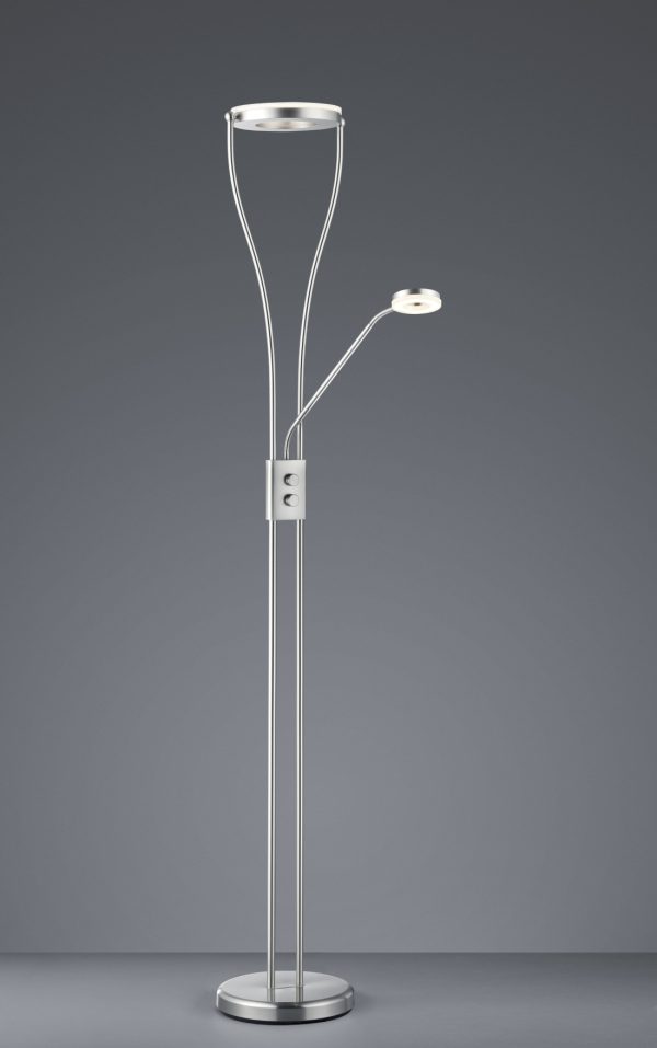 Vloerlamp Reality Rennes nikkel