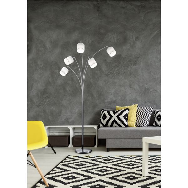 Vloerlamp Reality Tommy nikkel