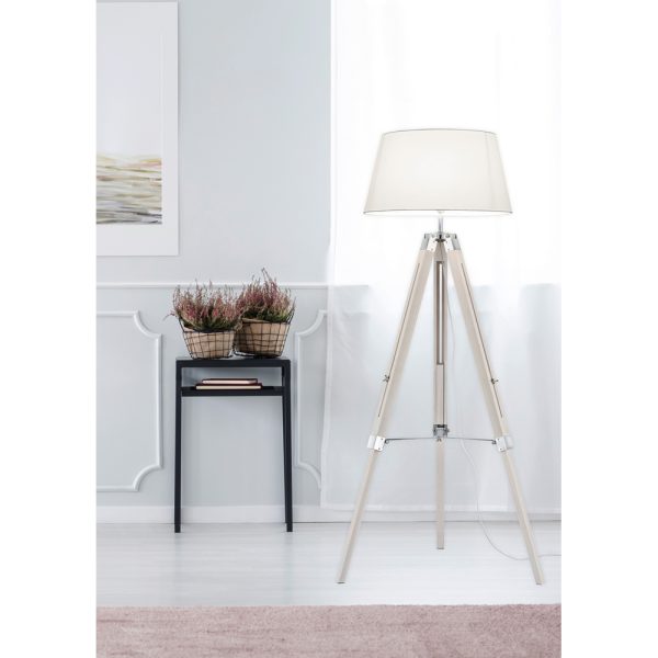 Vloerlamp Reality Tripod wit
