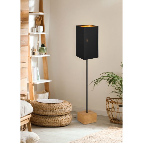 Vloerlamp Reality Woody hout