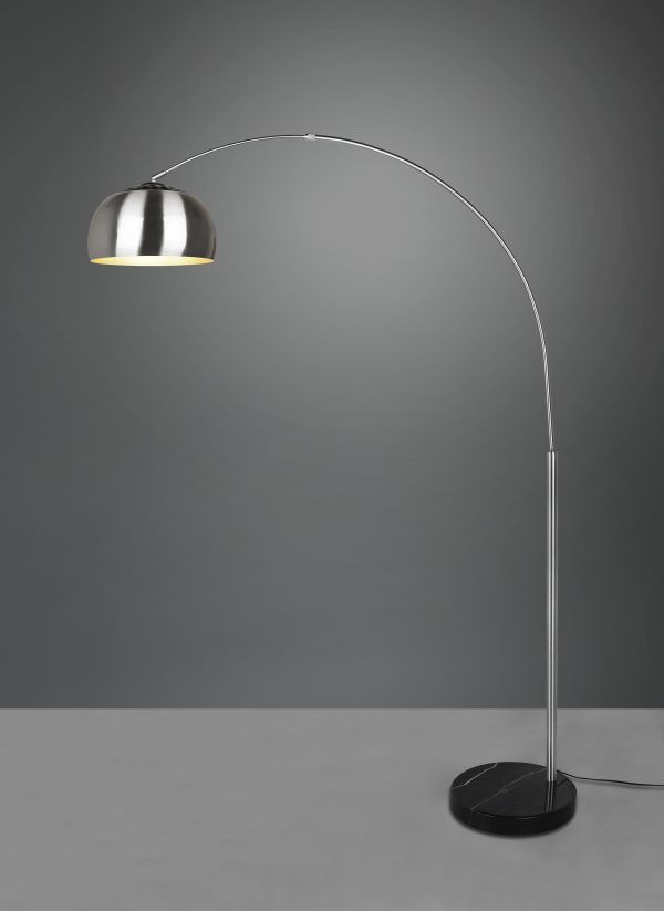 Vloerlamp Trio Leuchten Argentina nikkel - Image 2