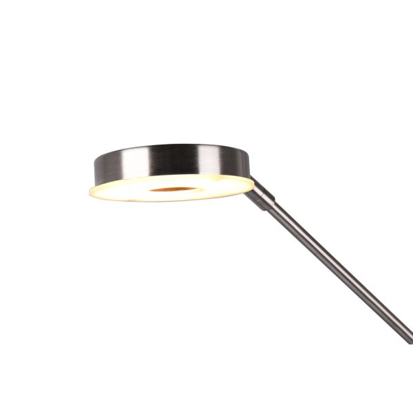 Vloerlamp Trio Leuchten Barrie nikkel - Image 3