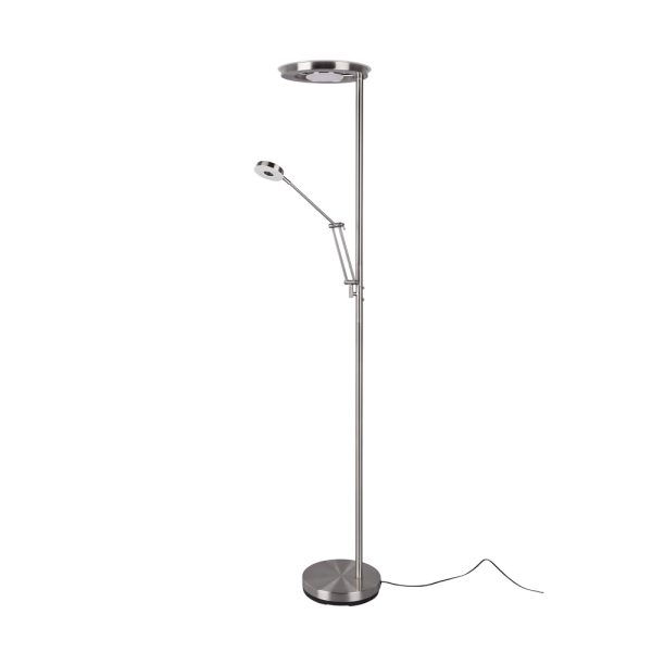 Vloerlamp Trio Leuchten Barrie nikkel - Image 5